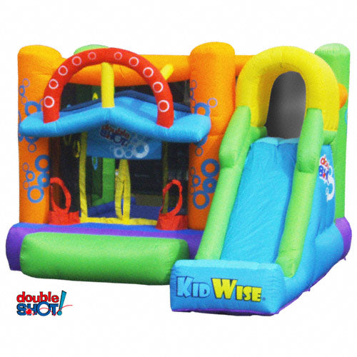 KidWise Double Shot Bouncer - Inflatable Bounce House