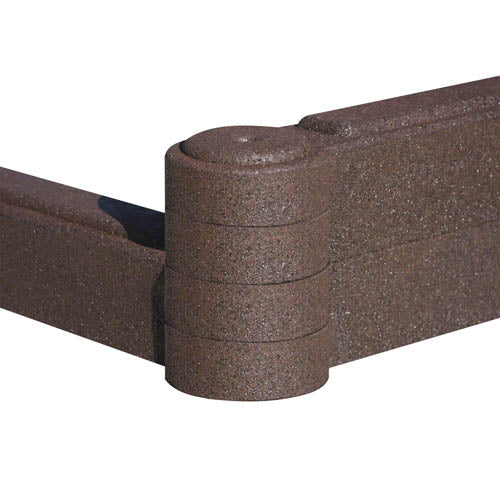 New FlexiStack Rubber Border System - BROWN