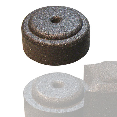 Black End Cap for when not connecting to another border or stacking a border