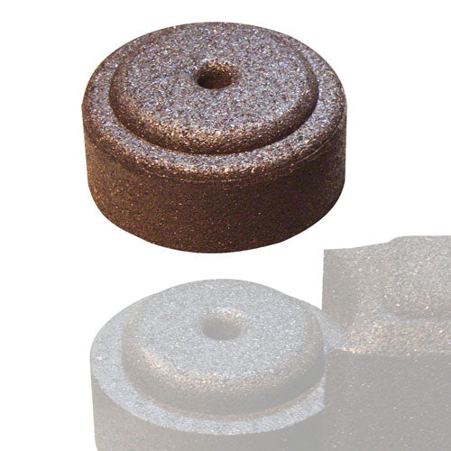 Brown End Cap for when not connecting to another border or stacking a border