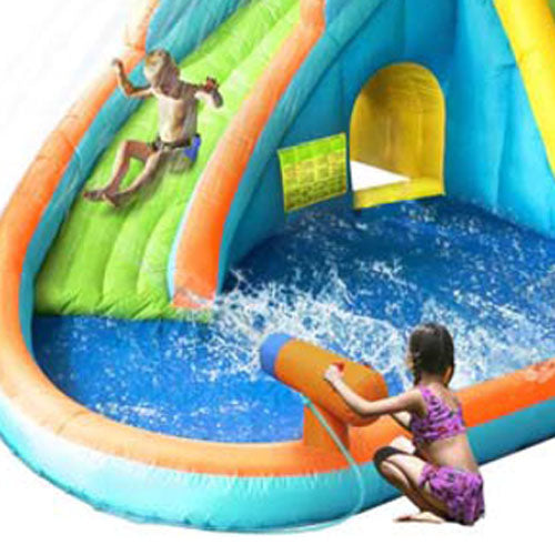 NEW KidWise Splash Landing Waterslide With Water Cannon