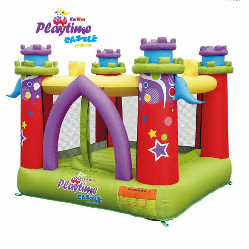Playtime Castle Bouncer - Inflatable Bounce House free shipping - KidWise Outdoors