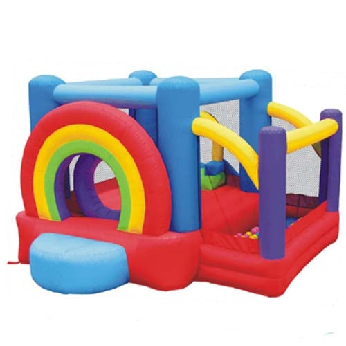 Kidwise Lucky Rainbow Bouncer - Inflatable Bounce House