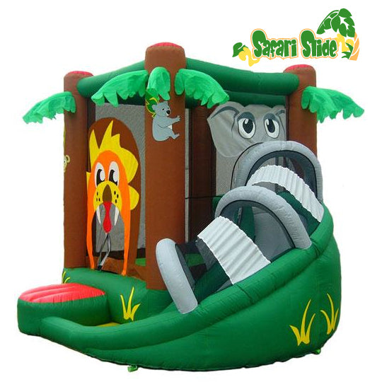 KidWise Safari Bounce and Slide - Inflatable Bounce House