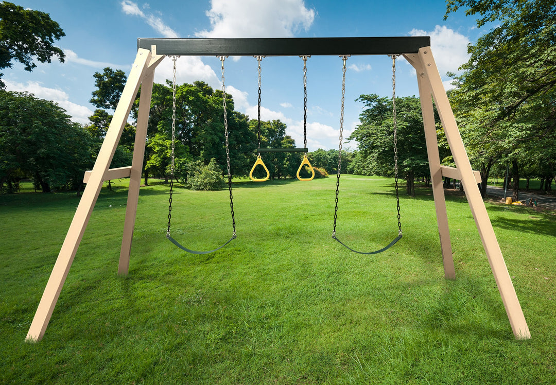 Congo Swing Central - 3 Position Swing Set free shipping - KidWise Outdoors