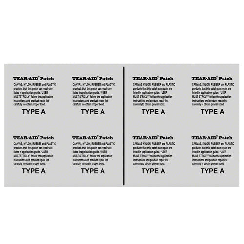 Tear-Aid Patch (6"x12" size shown)