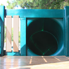 Tunnel Slide Entrance From Deck